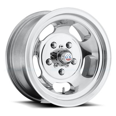 15x9 US Mags U101 Indy 5x114.3 -12 Polished Wheels Rims Set(4) 72.56