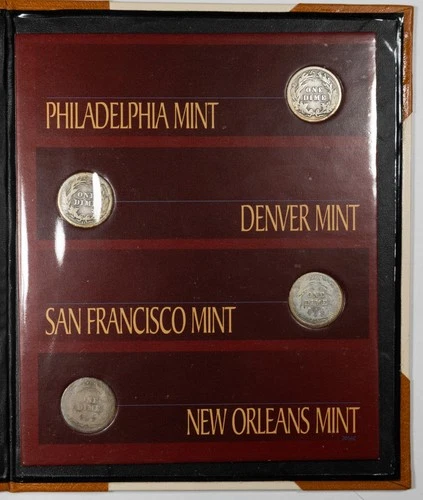 Barber Dime Mint Mark Collection