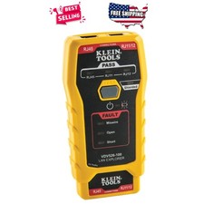 Network Cable Tester RJ11 RJ12 RJ45 With Remote LED Indicator Battery Powered