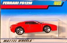1999 Hot Wheels Mainlines #992 FERRARI F512M 23802