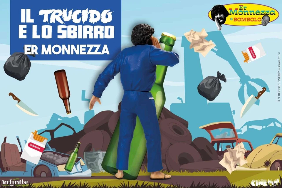 ER MONNEZZA TRUCIDO SBIRRO CINEMINI PVC - Immagine 4 di 4