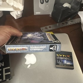Atari Lynx Tournament Cyberball CIB includes poster tested