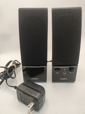 Insignia NS-PCS20 2.0 Channel Wired Powered Computer Speakers Black