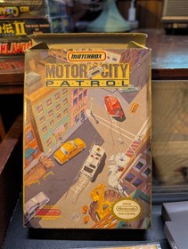Matchbox Motor City Patrol Nintendo NES Complete in Box w Manual CIB RARE Works