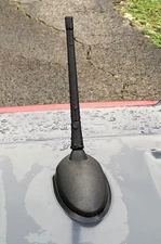 7" Short Black Rubber Antenna Mast Power Rod Radio AM/FM for KIA Soul 2010-2019