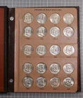 Franklin Half Dollar Album (39) Coins Total #J11648