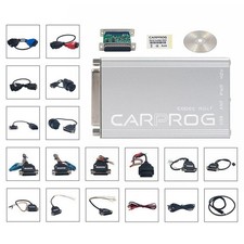 Automobile Carprog V13.77 8 21 10 93 Full Adapters ECU Chip For Radio/IMMO Tool