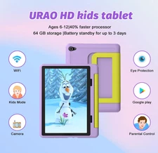 Kids Tablet, Android 14 Tablet for Kids 10 inch Octa-Core