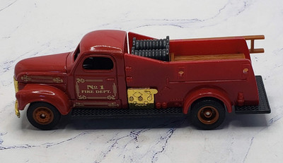 1948 Task Master 1:64 Die Cast #1 Fire Truck (1999 Reader's Digest)