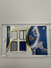 2016 Panini Immaculate - Immaculate Quads Kyle Schwarber #IQ-KS /99 Rookie RC