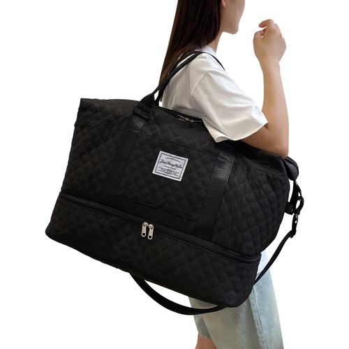 Women Duffle Gym Bag Waterproof Extra Large Travel Overnight Weekender ...