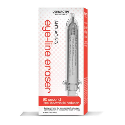 Dermactin Anti-Aging Eye-Line Eraser 90 Second Fine Line/Wrinkle Reducer .34 Oz
