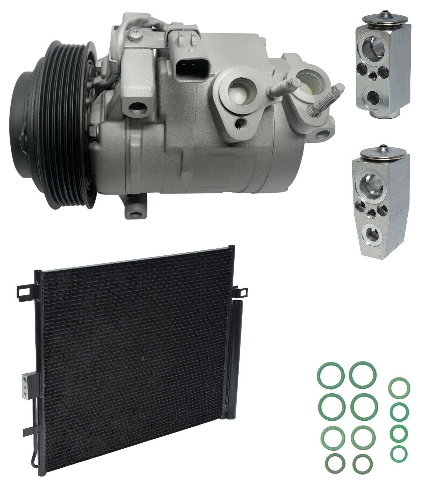 RYC Reman AC Compressor Kit W/ Condenser EG62B Fits Dodge Durango 5.7L ...