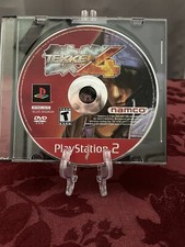 PS2 Tekken 4 (Sony PlayStation 2, 2002) ~ Game Only ~ Scratch on front of Game