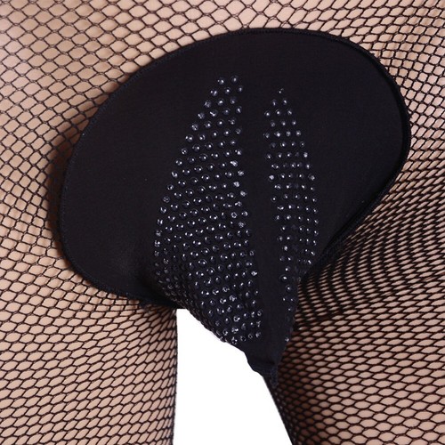 Sissy Men's Sheer Fishnet Pouch Pantyhose Lingerie Stockings Tights Underwear - Picture 19 of 28