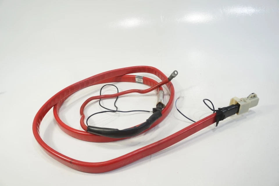 2004-2010 bmw 645ci 650i e64 e64 positive battery cable clamp underfloor oem - Image 2 of 4