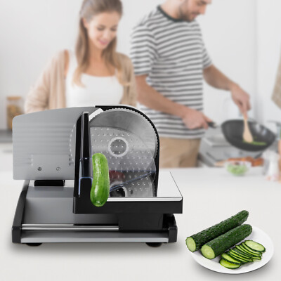 Food-grade Stainless Steel 200w Meat Slicer Bread Slicing Machine Fruit Cutter