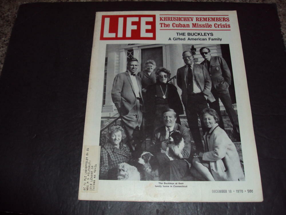 Life Dec 18 1970 Cuban Missile Crisis (And Wasn't That Fun); Buckleys ID:45753