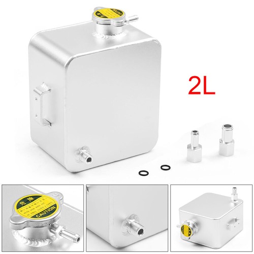 Universal 2L Polished Expansion Water Tank & Cap Water Tank Coolant