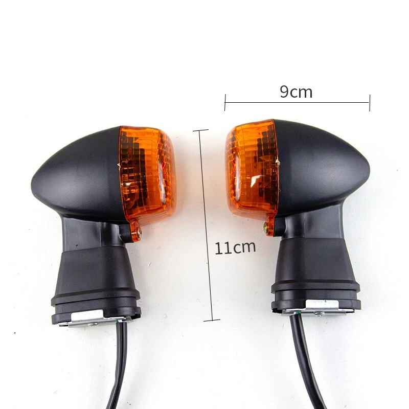 Front Turn Signal Light For KAWASAKI Ninja 500R ZX6R ZX6RR ZX7R ZX7RR ZX9R ZX12R - Image 2 of 4
