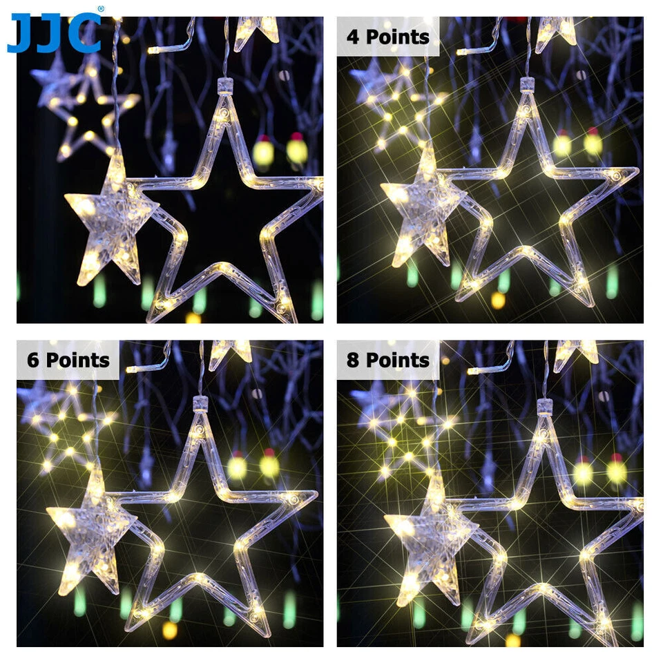 4 6 8 Point Variable Star Filter Kit Set for Canon Sony Nikon Camera+Filter Case - Image 3 of 4