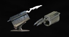 Predator Gauntlet Forearm Right, two versions - File STL-OBJ For 3D printer -