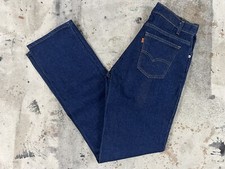 VTG 70  s Levis Orange Tab NWOT 505 Denim Jeans Preshrunk 80  s Deadstock 32 x 37