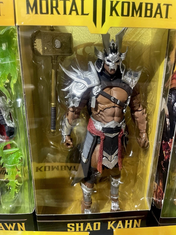 Lote de figuras Mortal Kombat 11 7" conjunto de,5kotal Kahn,spawn, Comando Spawn Shao Kahn Foto 3 de 4
