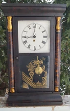 Antique 1870s Seth Thomas COLUMN & CORNICE Parlor Mantle Clock - RUNS - VIDEO