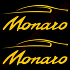 <!--F#f_0-->2x MONARO LOGO VINYL STICKER 8 COLOURS CAR UTE HOLDEN LAPTOP WINDOW 120MM x 46MM<!--F/-->