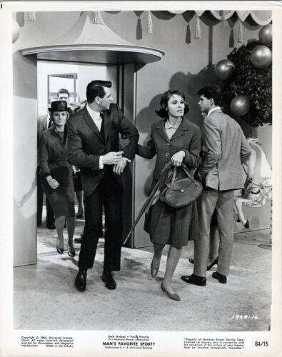 Man's Favorite Sport? MOVIE STILL PHOTO 8x10 Rock Hudson Paula Prentiss - Photo 1 sur 1