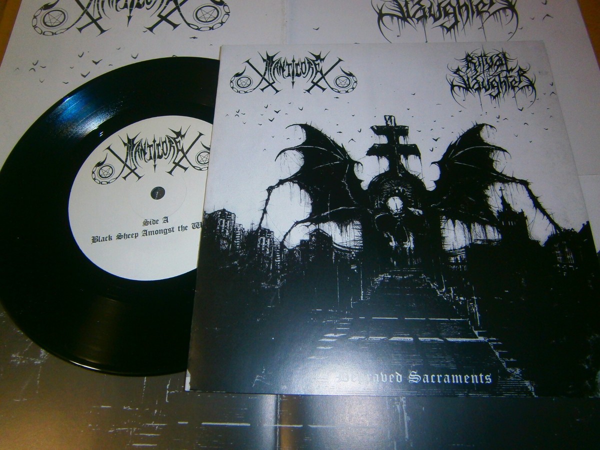 MANTICORE / RITUAL SLAUGHTER - Depraved Sacraments. 7