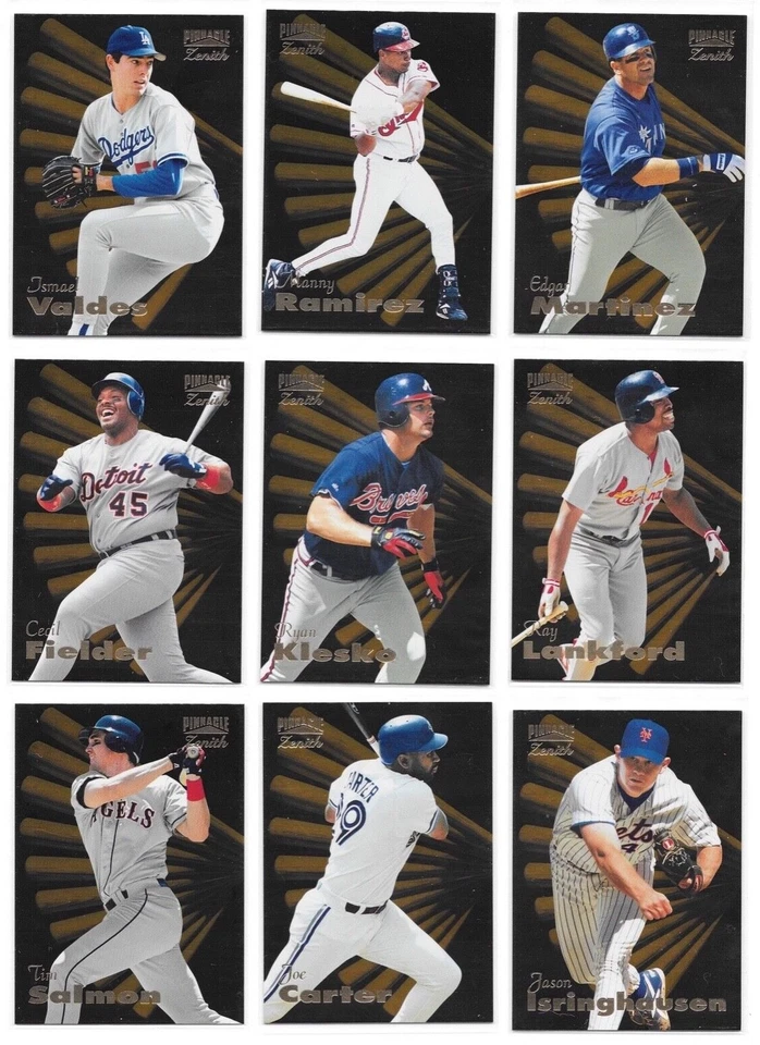 1996 Pinnacle Zenith Baseball Trading Cards / You Choose #s 2 - 144 / mb26 - Image 4 of 4