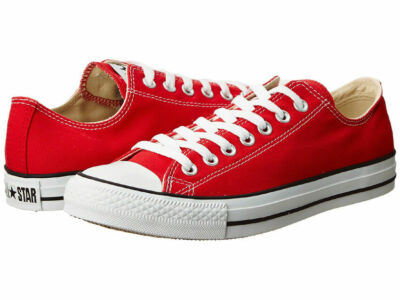 Converse Chuck Taylor All Star Men Women Sneaker Shoe Low Top Red White  New