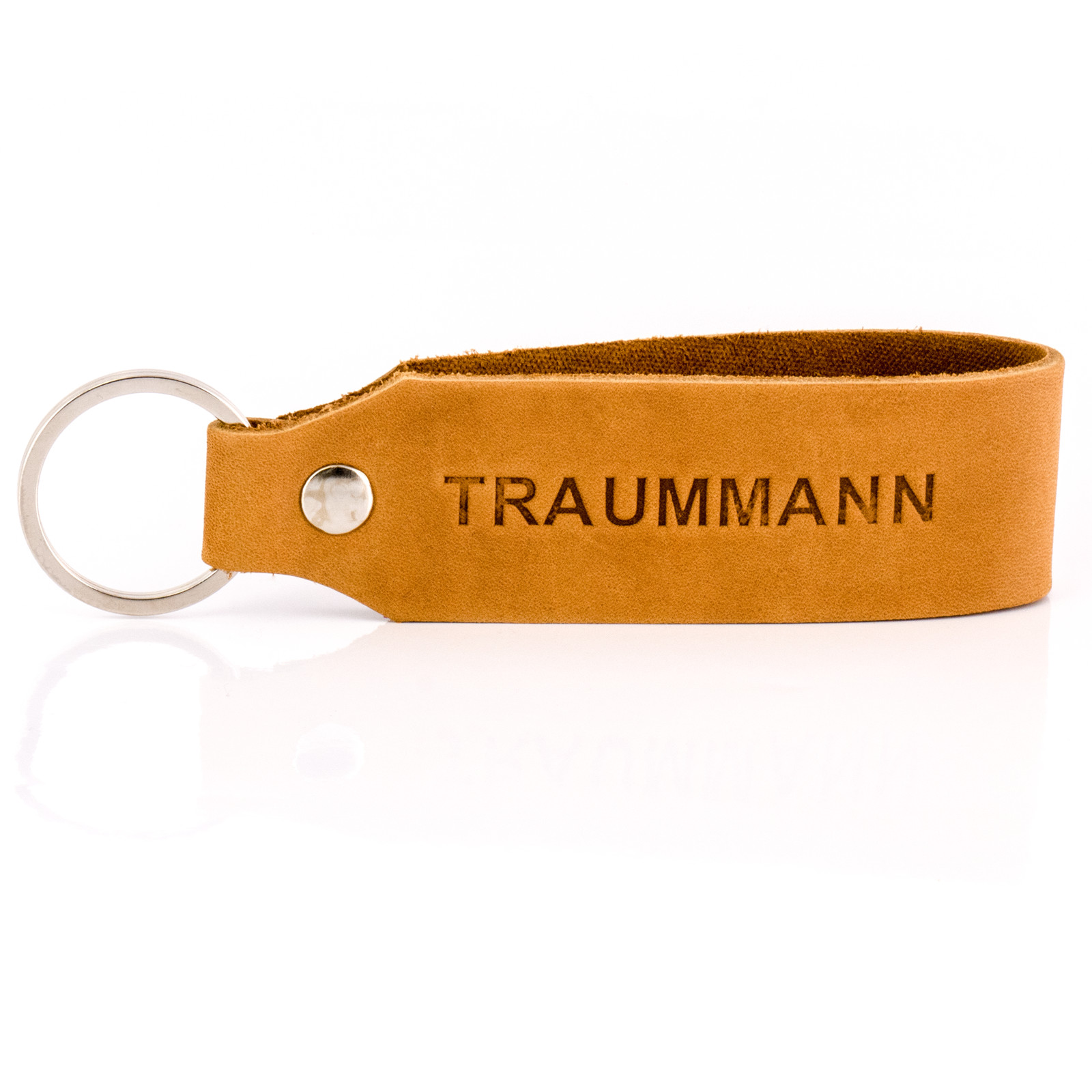 Samui key ring made of genuine leather - handmade, fair trade, unique