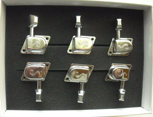 Schaller Original F-Series / 70s Tuners Mechanics 6 Left Chrome