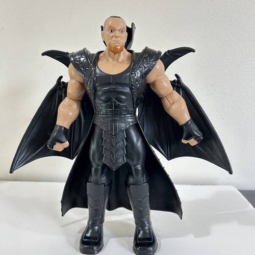 Mattel (2014) WWE Undertaker & Rey Mysterio con ali pop up action figure 12" - Foto 4 di 15