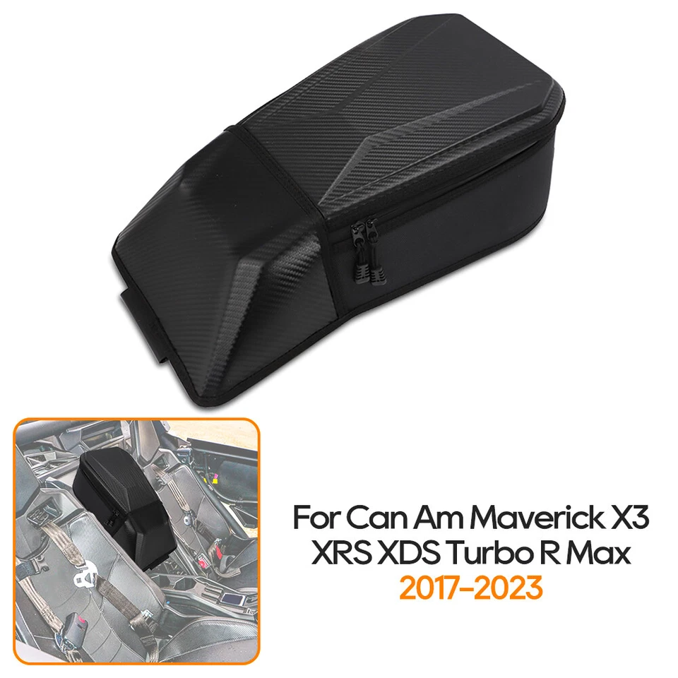 For Can Am Maverick X3 XRS XDS Turbo R RR Max Centre Seat Storage Bag 2017-2023 - Image 3 of 4
