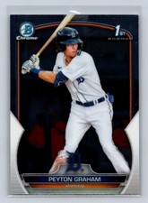2023 Bowman 1st Bowman Chrome #BCP-57 Peyton Graham Detroit Tigers