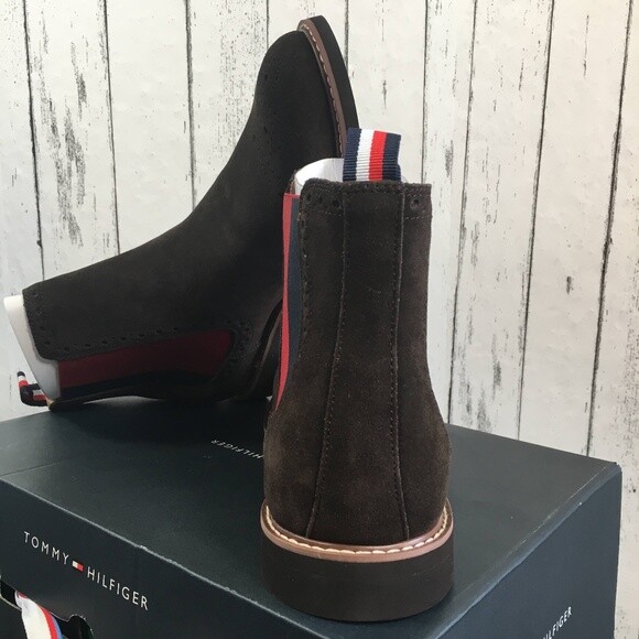 Tommy Hilfiger Men Gainer Suede Leather Round Toe Ankle  display picture 1