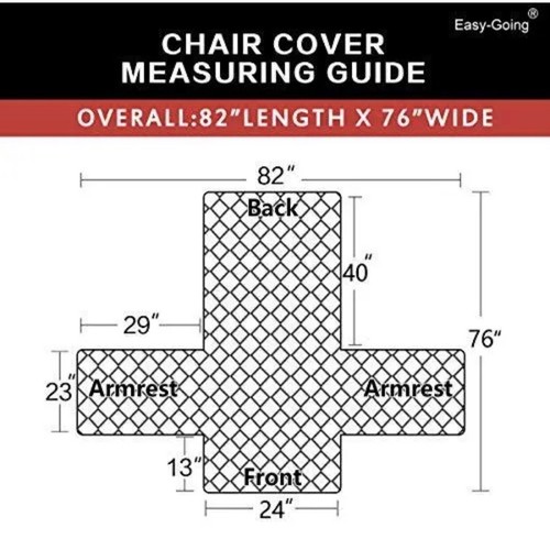 Easy-Going Chair Sofa Slipcover Reversible Sofa Cover Water Resistant Couch C... - Picture 3 of 4