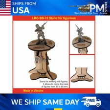 LMG BB-12 Stand for working with figures plastic model kit, Laser Model Graving