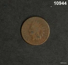 1868 INDIAN HEAD PENNY RARE DATE AG+ #10944