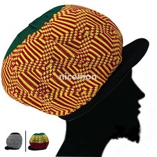 Rasta Roots Irie Natty Dread Cap Hat Selassie Africa Reggae Jamaica Marley M/L
