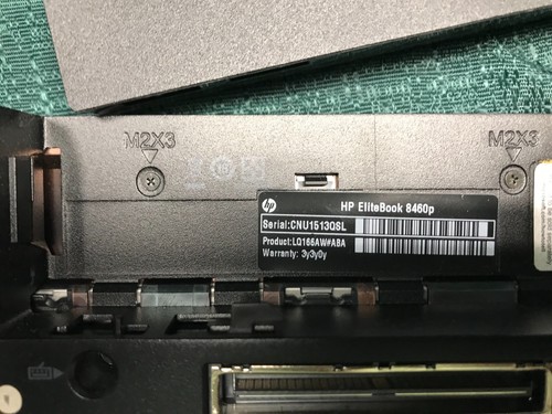HP EliteBook 8460p Laptop with , i5-2520M @2.5GHz , 8GB RAM , 500GB HDD , No OS - Picture 11 of 12