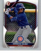 2023 Bowman Draft Derniche Valdez BD-169 Chicago Cubs