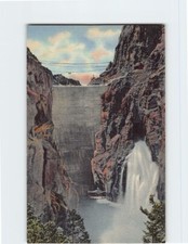 Postcard Shoshone Dam Shoshone Ca on Cody Way to Yellowstone National Park