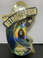 Game Elements Sony PSP Psp Retracta USB Cable mini B connectors A/5 pin NEW