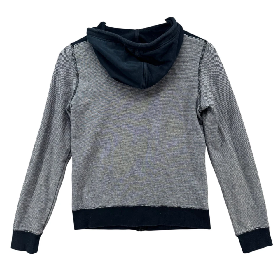 Sudadera con Capucha Nike Hecha para Atletas de Clase Mundial para Mujer Negra Gris Cremallera Completa Talla S (3-5) Foto 2 de 4