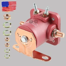 4-Pin 12V Heavy Duty Red Solenoid Relay for Ford Starter Car Truck SW3 SNL135